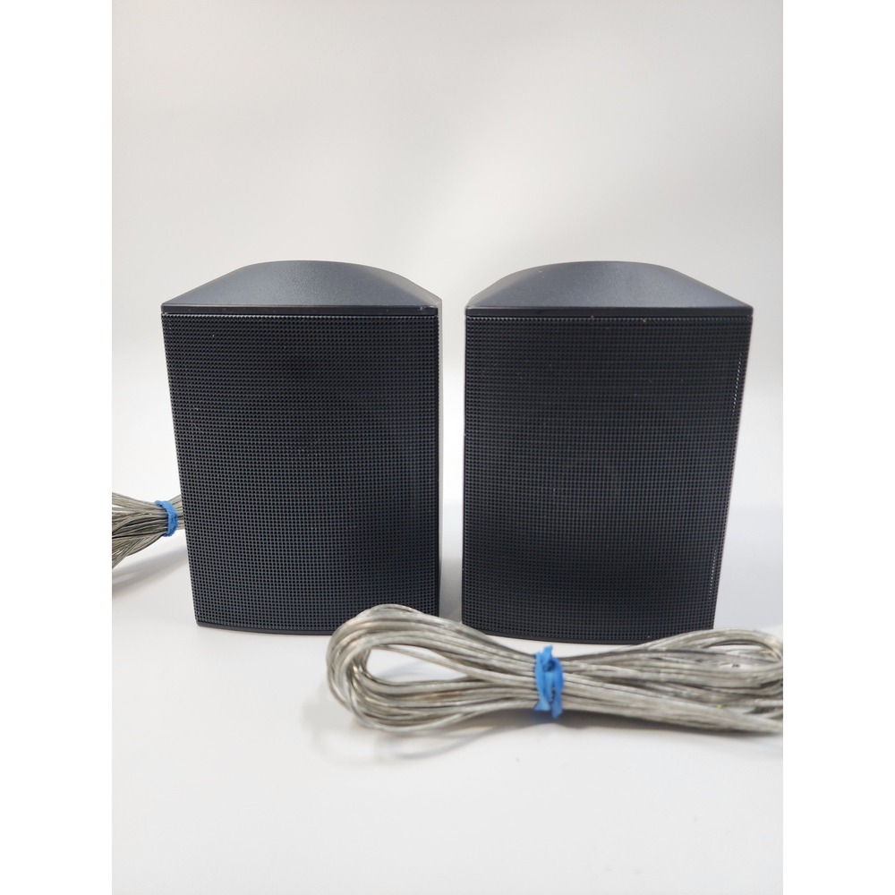 LG S65S3-S Speaker System Pair 3 Ohm Wired Satellite Bookshelf Speakers Black